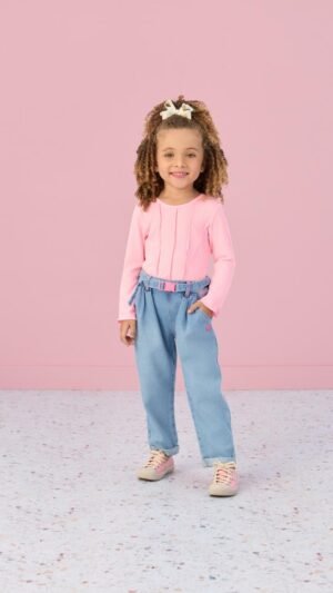 Blusa Detalhada Ml Rosa