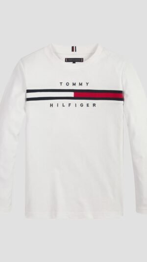 Camiseta Manga Longa Flag Rib