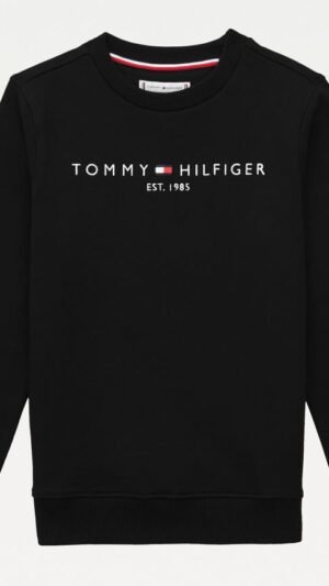 Essential Sweatshirt Tommy Black