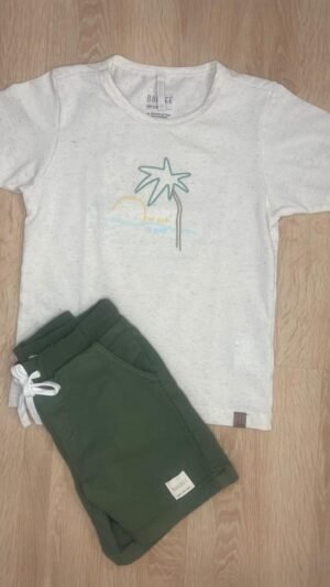Camiseta Malha Linho Coqueiro