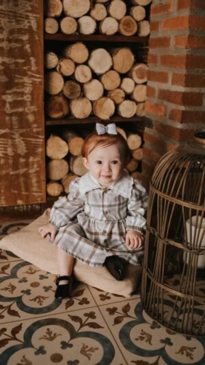 Vestido Flanela Style Creme