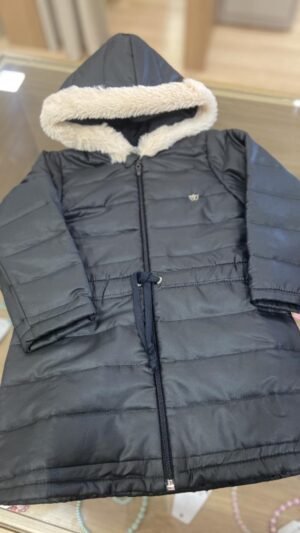 Parka Ziper C Capuz Matelasse
