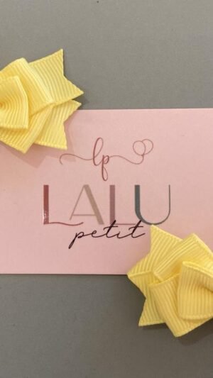 Laço Baby Amarelo