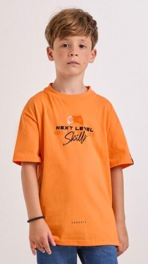 Camiseta Laranja Next Level