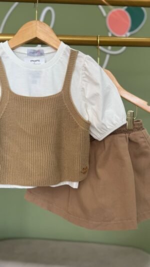Conjunto Momi Com Top Tricot