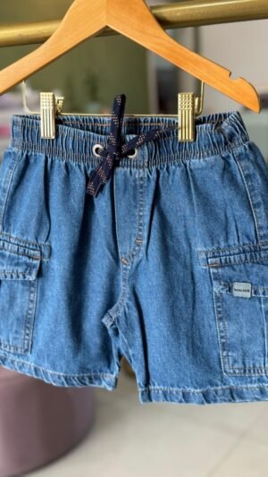 Bermuda Carga Jeans Bakulelê