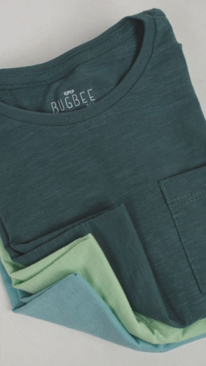 Camiseta Meia Malha Verde Escuro