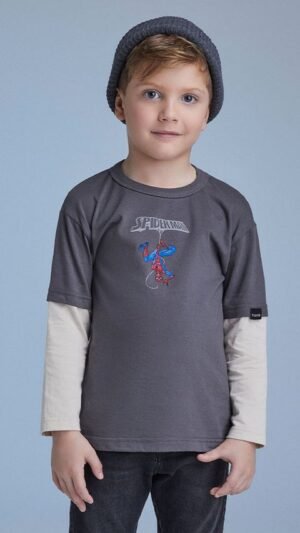 Camiseta Ml Homem Aranha
