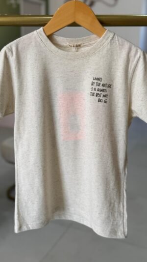 Camiseta Malha Linho Folha Bakulelê