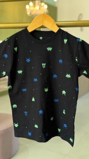 Camiseta Game Retro Preto Bakulelê