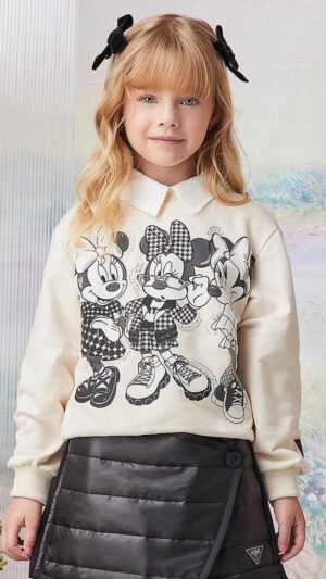 Moletom Minnie Bege