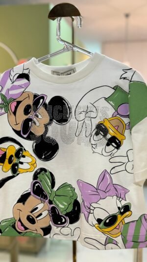 Camiseta Animê Disney Minnie E Amigos