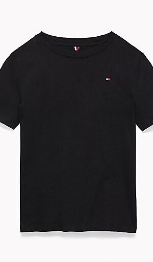 Camiseta Tommy Kids Basic Preta