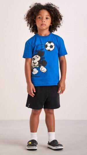 Conjunto Youccie Mickey Futebol