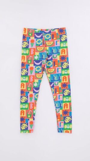 Legging Fábula Lycra Carimbo