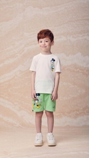 Conjunto Youccie Mickey E Donald Bermuda Moletinho