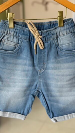 Bermuda Jogger Jeans Malha Bakulelê