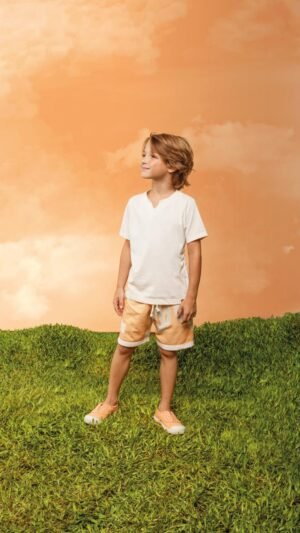 Conjunto Bugbee Eco Laranja