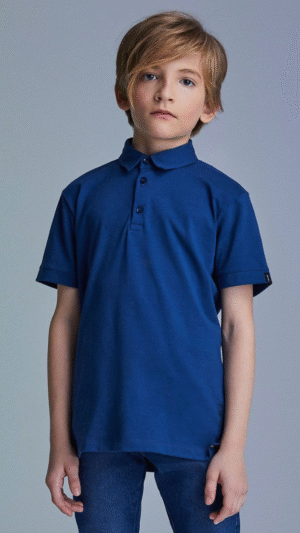 Polo Youccie Azul Basica