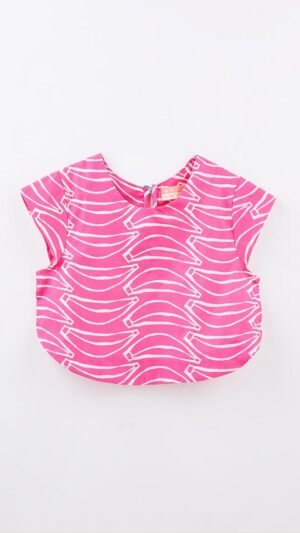 Blusa Fábula Bananas Rosa