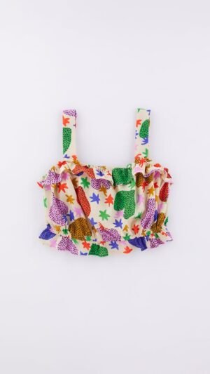 Cropped Fábula Morangueiro