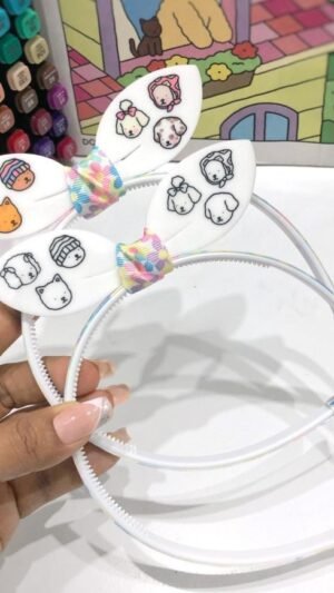 Tiara Infantil Com Acrilico Para Pintar Bob Goods