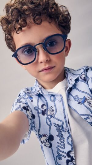 Camisa Youccie Manga Curta Disney Mickey E Donald