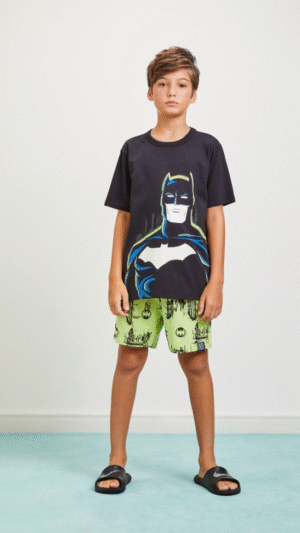 Pijama Youccie Dc Batman Preto