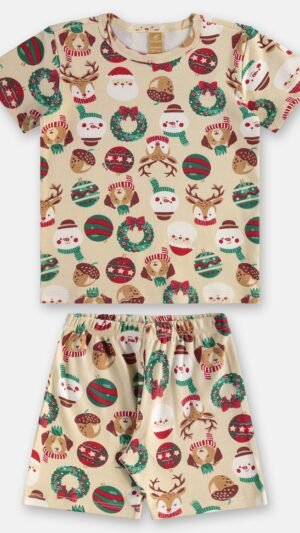 Pijama Natalino Unissex Up Baby